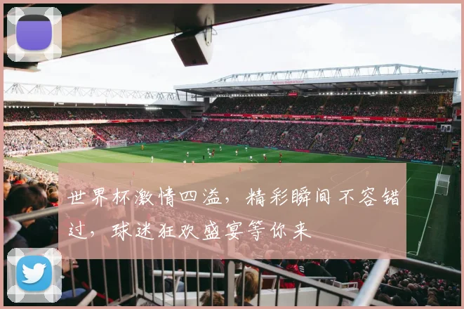 世界杯激情四溢，精彩瞬间不容错过，球迷狂欢盛宴等你来